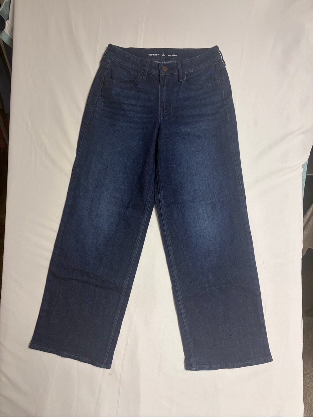 Old Navy Dark Indigo Straight-Leg Women’s Jeans